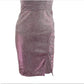 Vestido sem alças com glitter Teeze Me Junior, roxo, tamanho 9