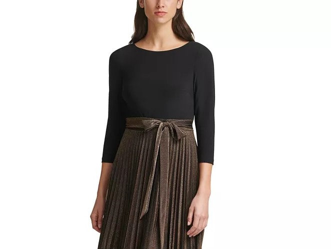 Vestido midi plissado com efeito em camadas Jessica Howard feminino, cinza, tamanho 12