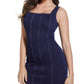 Vestido Vivian GUESS feminino turquesa aqua tamanho médio