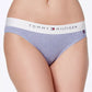 Biquíni Tommy Hilfiger Cotton Lounge Logo Feminino R14T Cinza Tamanho P