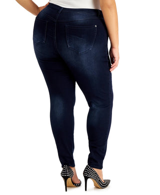 Calça Jeans Super Skinny Essex Plus Size Feminina da INC International Concepts Azul Tamanho 22W