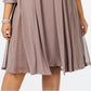 Conjunto de vestido e jaqueta plus size R &amp; M Richards feminino marrom, tamanho 14W