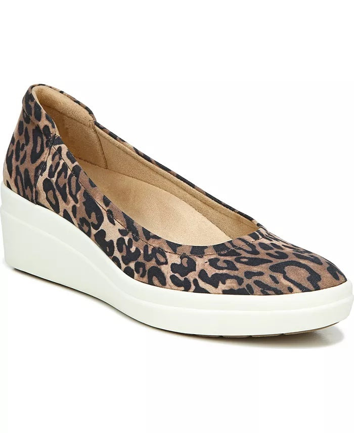 Sandálias femininas Naturalizer Sam Slip On, pretas, tamanho 10 M