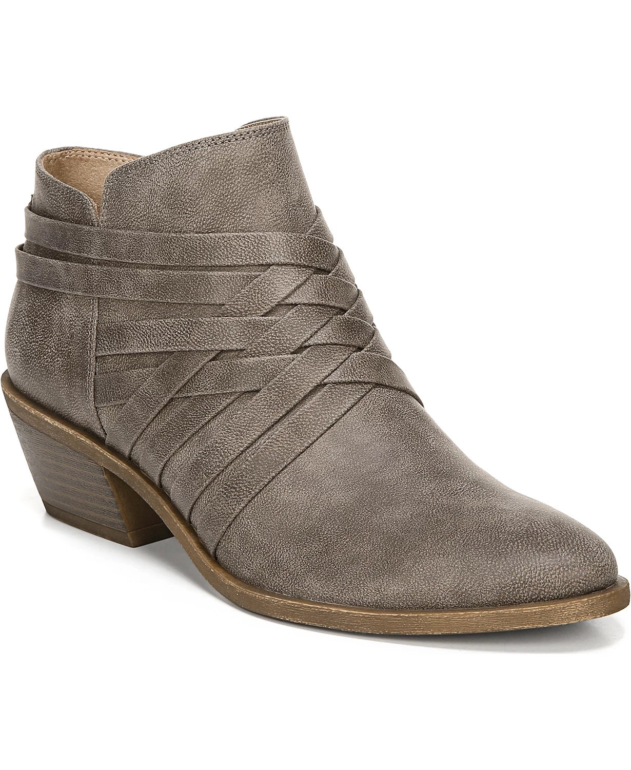Botas femininas LifeStride Prairie, sapatos femininos, cinza, tamanho 7,5 W