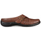 Mulas femininas Easy Street Hart Comfort marrom tamanho 6 M