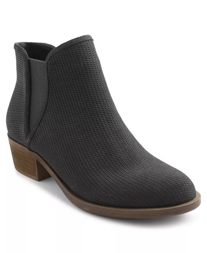Botas Chelsea Kensie Gerona Canvas Fashion Femininas Cinza Tamanho 7