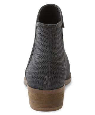 Botas Chelsea Kensie Gerona Canvas Fashion Femininas Cinza Tamanho 7
