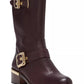 Botas femininas Vince Camuto Windy Moto, calçados femininos cáqui, tamanho 7 M