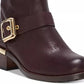 Botas femininas Vince Camuto Windy Moto, calçados femininos cáqui, tamanho 7 M