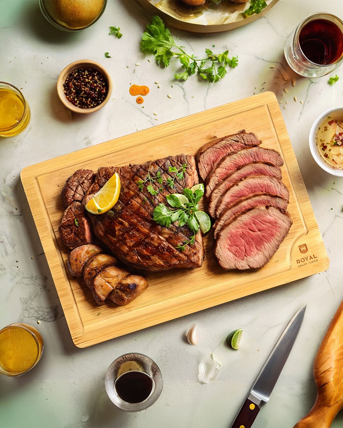 Tábua de corte M, 12”x8”