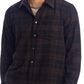 Camisa xadrez Algot Relaxed Fit da Norse Projects, marrom, tamanho G