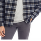 Camisa xadrez de flanela Carsten da Norse Projects cinza