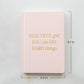 Beautiful Girl Fabric Journal