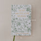 Mom's One Line A Day Green Delft Leather Journal