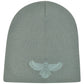 NBA Atlanta Hawks Gray Toque Knit Beanie Winter Skully Skull Hat Cuffless