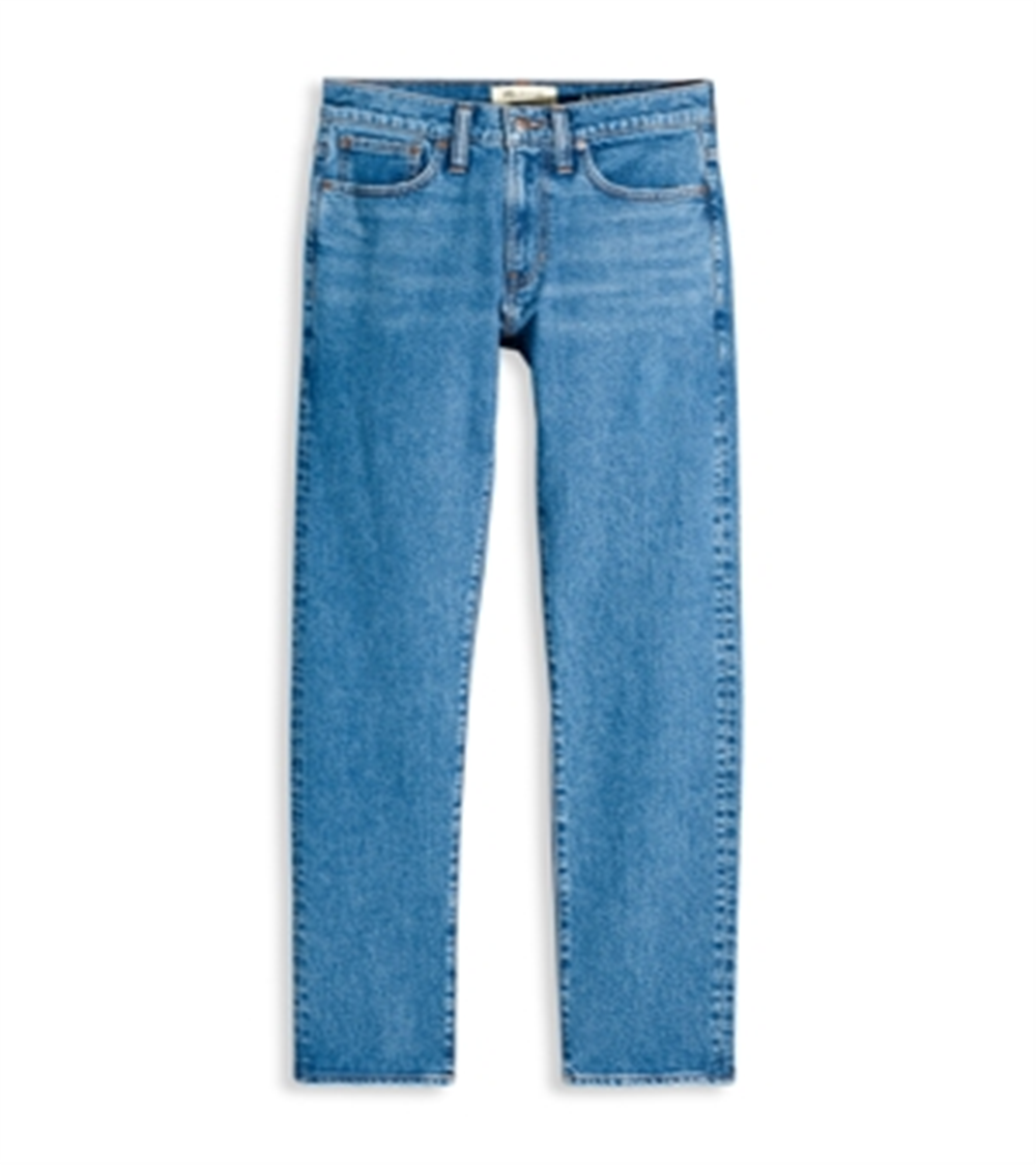 Calça Jeans Slim Fit Atlético Madewell em Lavagem Haldon Vermelho Tamanho 29X32