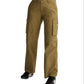 Calça cargo reta de cintura baixa Madewell verde