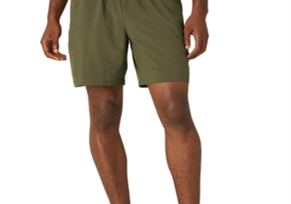 Shorts de corrida Beyond Yoga Freesprint verde tamanho LG