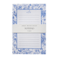 Blue Delft Notepad
