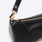 Linda bolsa transversal de couro