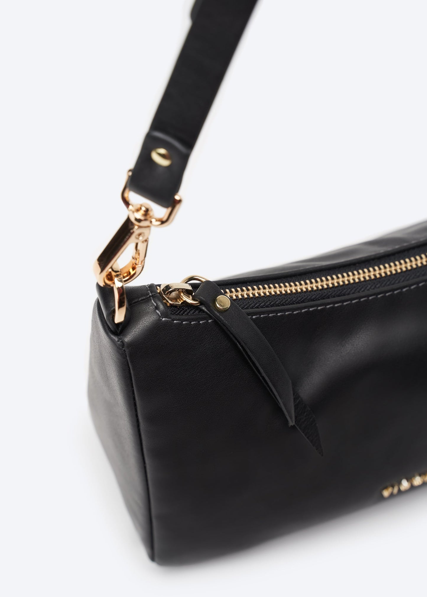 Linda bolsa transversal de couro