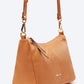 Linda bolsa transversal de couro