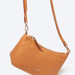 Linda bolsa transversal de couro