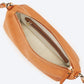 Linda bolsa transversal de couro
