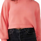 Suéter Cropped Easy Street da Free People Rosa Tamanho XS