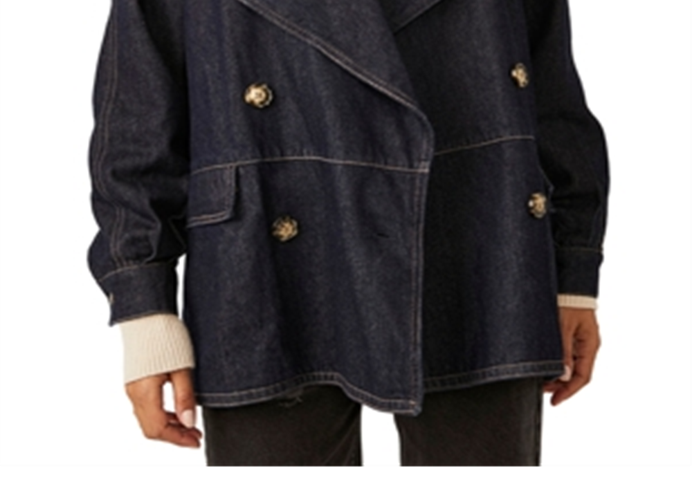Casaco jeans Free People tamanho M