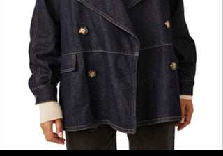 Casaco jeans Free People tamanho M