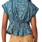 Top estampado Landy da Free People tamanho XS