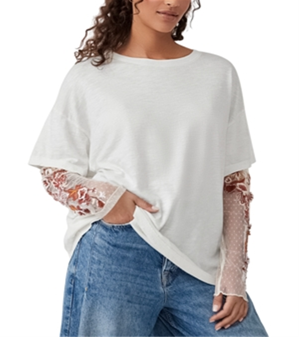 Jardineiro Free People Laye sobre branco