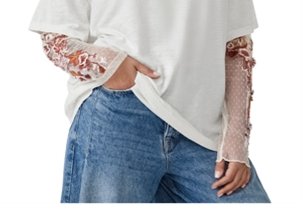 Jardineiro Free People Laye sobre branco