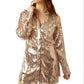 Vestido curto Sophie com lantejoulas amarelo da Free People