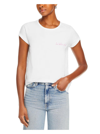 Camiseta Maison Labiche Algodão La Bella Vita Branca Tamanho M