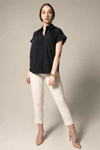 Classic Black Blouse – Elegant Women’s Top