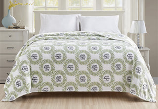 Oversize Microplush Printed Blankets in King & Queen