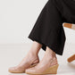 Palomera Premium Fabrics Espadrille Wedges