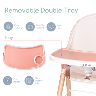 Children of Design 6 in 1 Deluxe High Chair