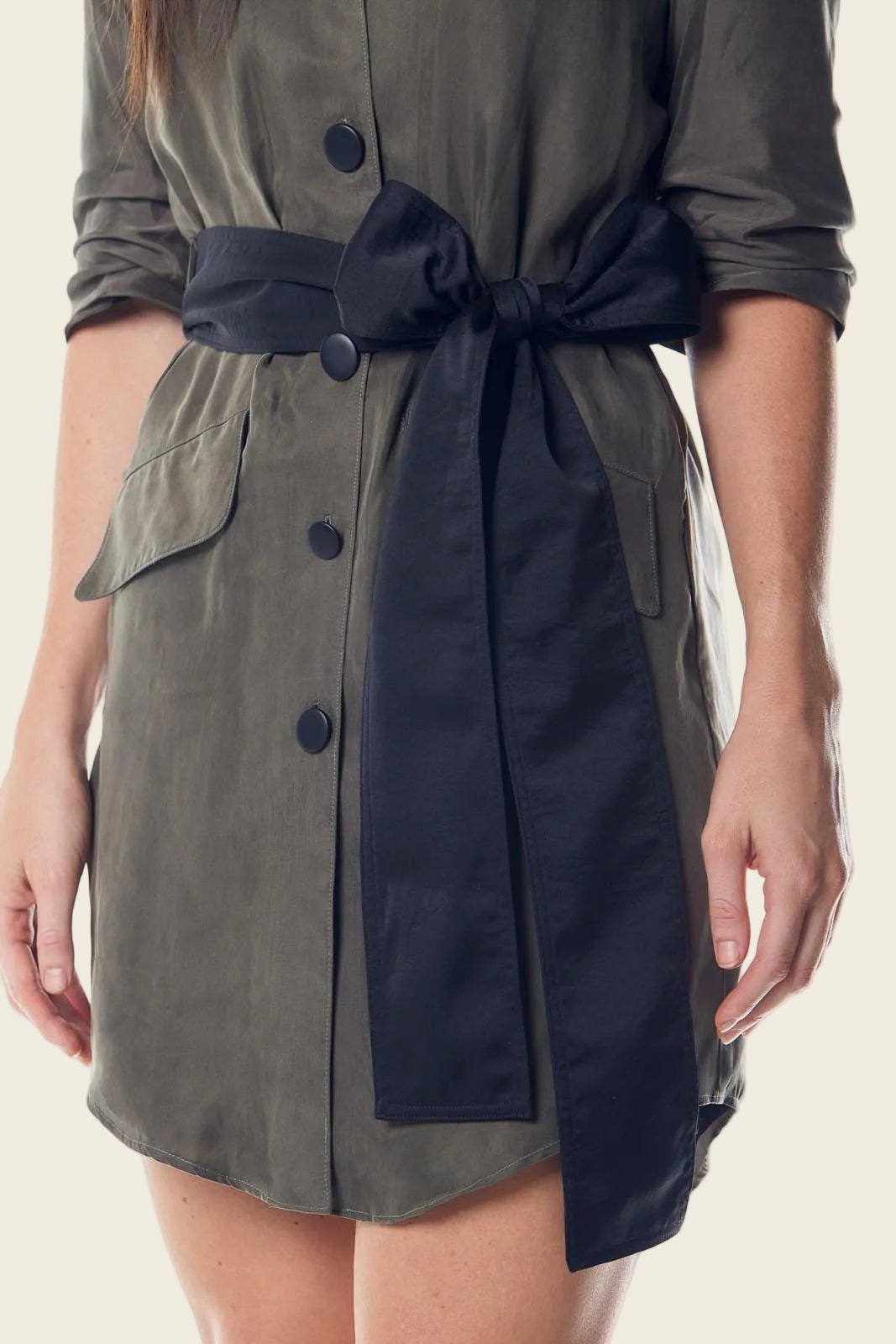 Vestido Blazer Verde Montana – Vestido Estilo Blazer Feminino Sob Medida