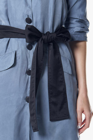 Vestido Blazer Azul Cielo – Vestido Estilo Blazer Feminino Sob Medida