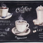 Tapetes de cozinha antifadiga Relax Series 20" x 30" da J&amp;V TEXTILES (Cappuccino Latte Mocha) 