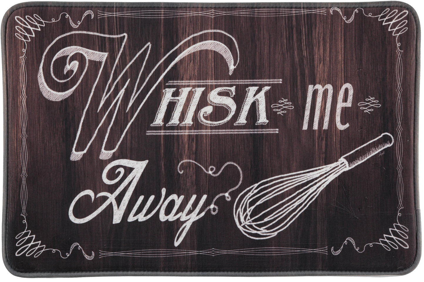 Tapetes de cozinha antifadiga Relax Series 20" x 30" da J&amp;V TEXTILES (Whisk Me Away) 