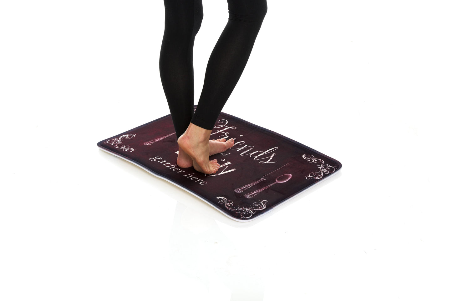 Tapetes de cozinha antifadiga Relax Series 20" x 30" da J&amp;V TEXTILES (amigos e família) 