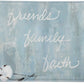 Tapetes de cozinha antifadiga Relax Series 20" x 30" da J&amp;V TEXTILES (Friends Family Faith) 