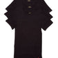 Polo Ralph Lauren - Pacote com 3 camisetas de gola redonda, pretas, tamanho G