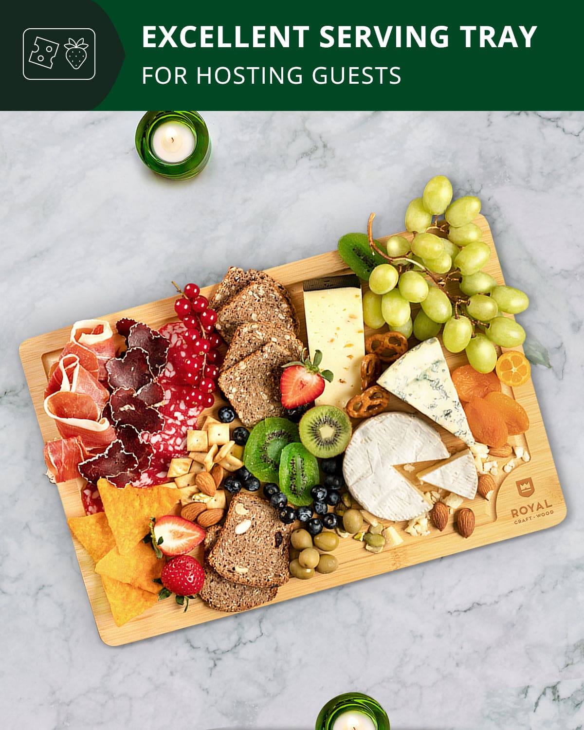 Tábua de corte M, 12”x8”