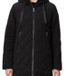 Minha loja feminina com desconto para clima frio Rainforest Thermoluxe Parka Puffy Down Jacket Coat Preto Tamanho X-G