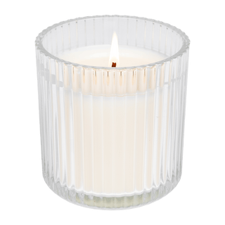 Sugar Cookies Fluted Soy Candle - Ribbed Glass Jar - 12 oz